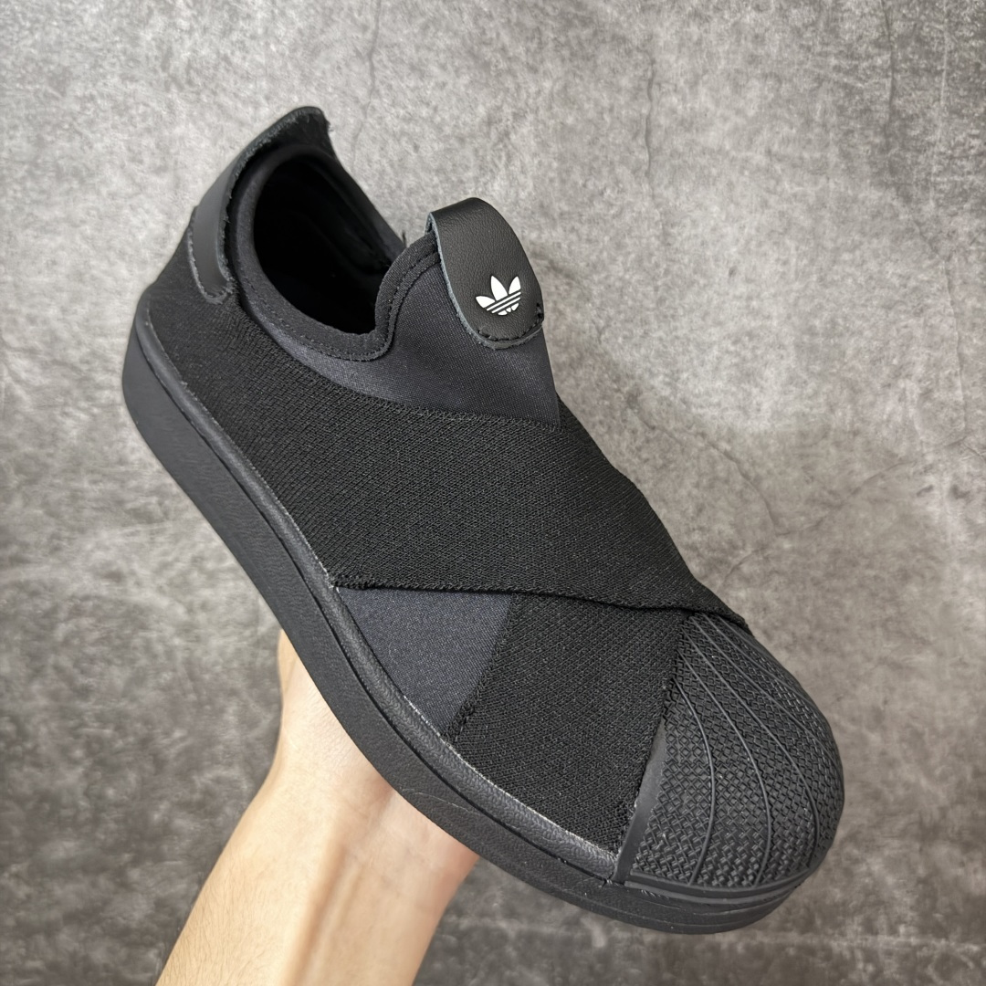 AD Superstar 2 Slip-On Shoes 贝壳头交叉绑带一脚蹬板鞋 KH8208 独家控货 平台正单 全 AD Superstar 2 Slip-On Shoes 贝壳头交叉绑带一脚蹬板鞋 KH8208 独家控货 平台正单 全