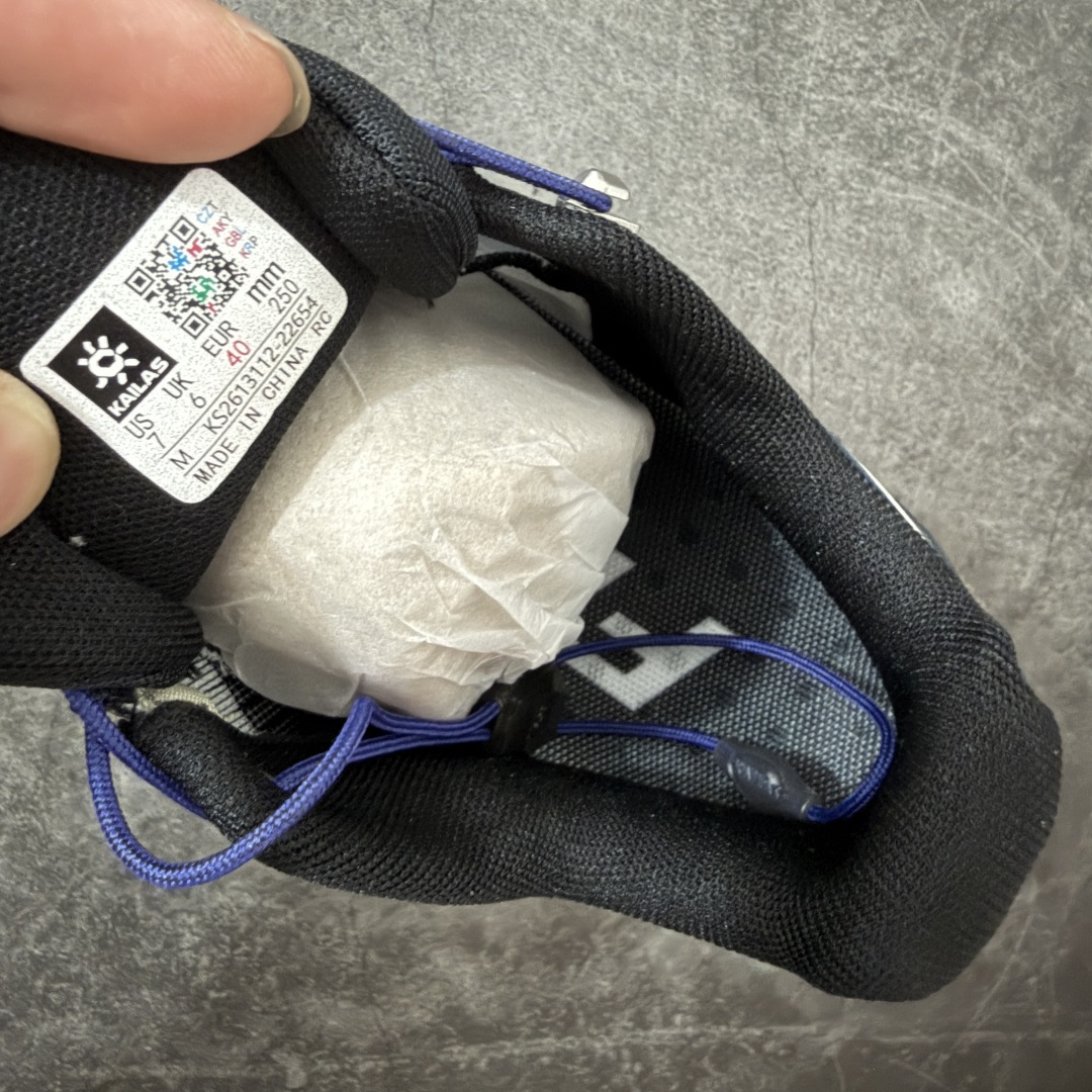 凯乐石Kailas Fuga EX330 大坡王竞技系列全防水低帮登山户外休闲运动慢跑鞋系带款 全新版本 正确细节 区别