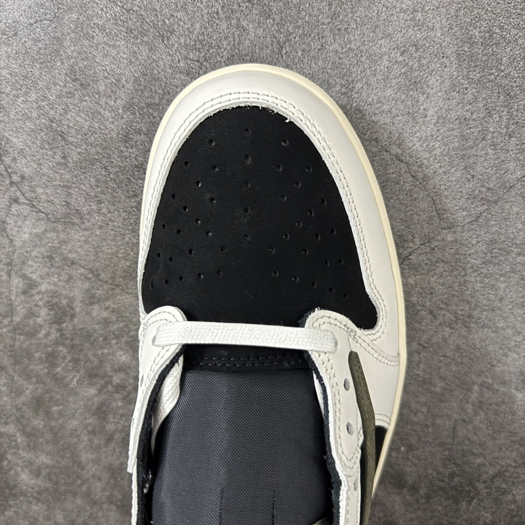 Travis Scott x Air Jordan AJ1 Low OG SPTS联名白黑绿倒钩低帮 DZ4137-10 Travis Scott x Air Jordan AJ1 Low OG SPTS联名白黑绿倒钩低帮 DZ4137-10
