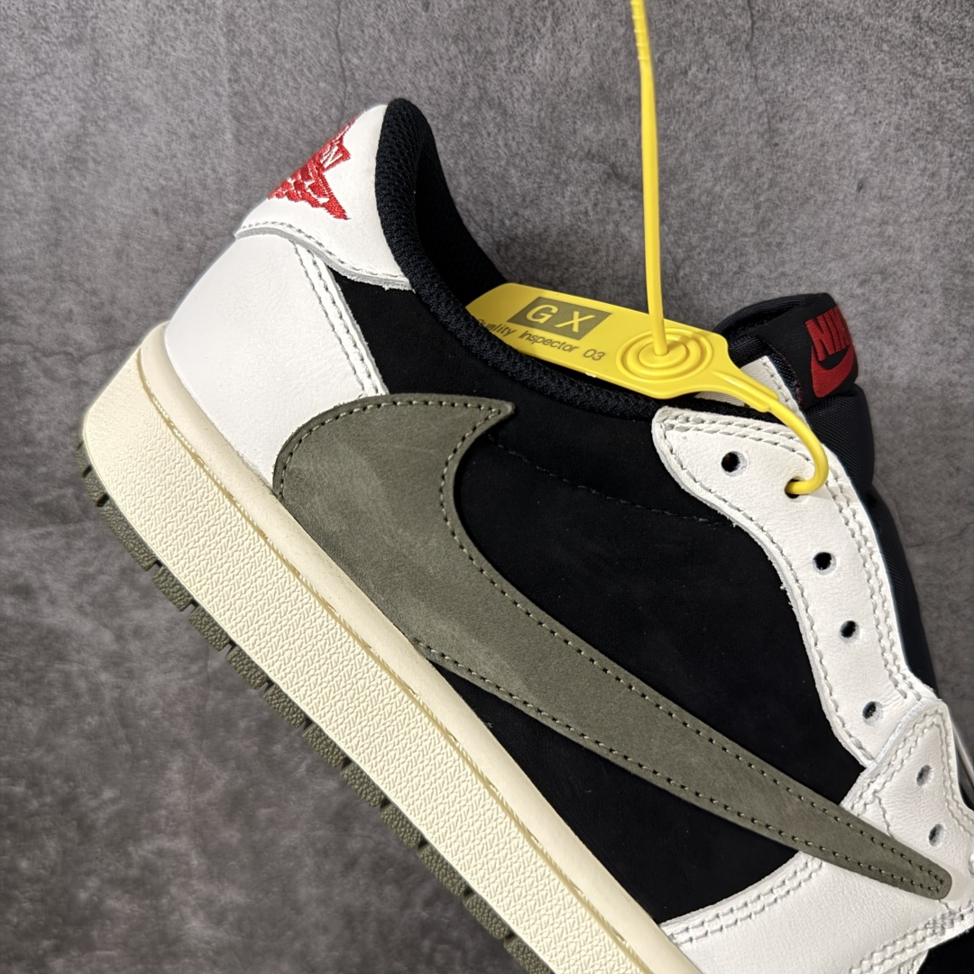 Travis Scott x Air Jordan AJ1 Low OG SPTS联名白黑绿倒钩低帮 DZ4137-10 Travis Scott x Air Jordan AJ1 Low OG SPTS联名白黑绿倒钩低帮 DZ4137-10