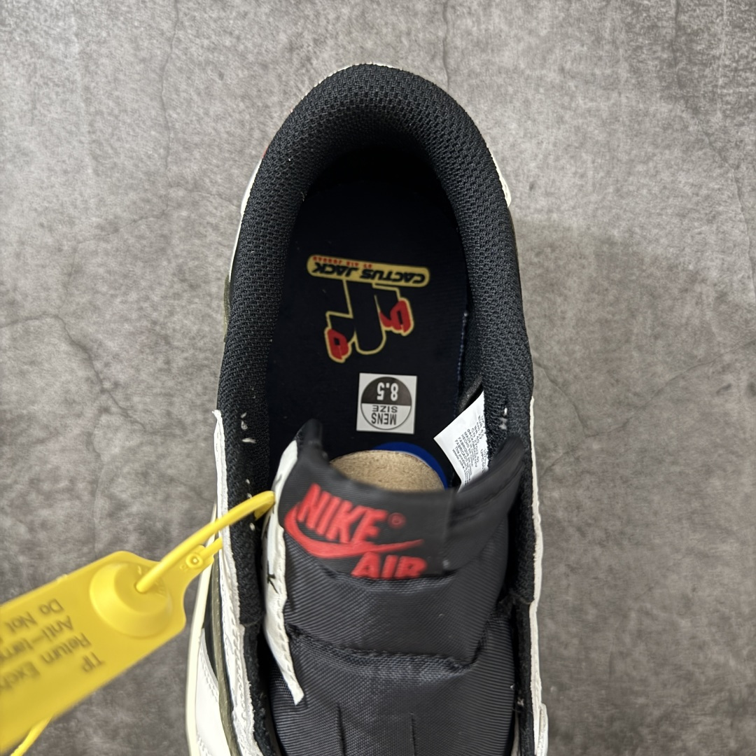 Travis Scott x Air Jordan AJ1 Low OG SPTS联名白黑绿倒钩低帮 DZ4137-10 Travis Scott x Air Jordan AJ1 Low OG SPTS联名白黑绿倒钩低帮 DZ4137-10