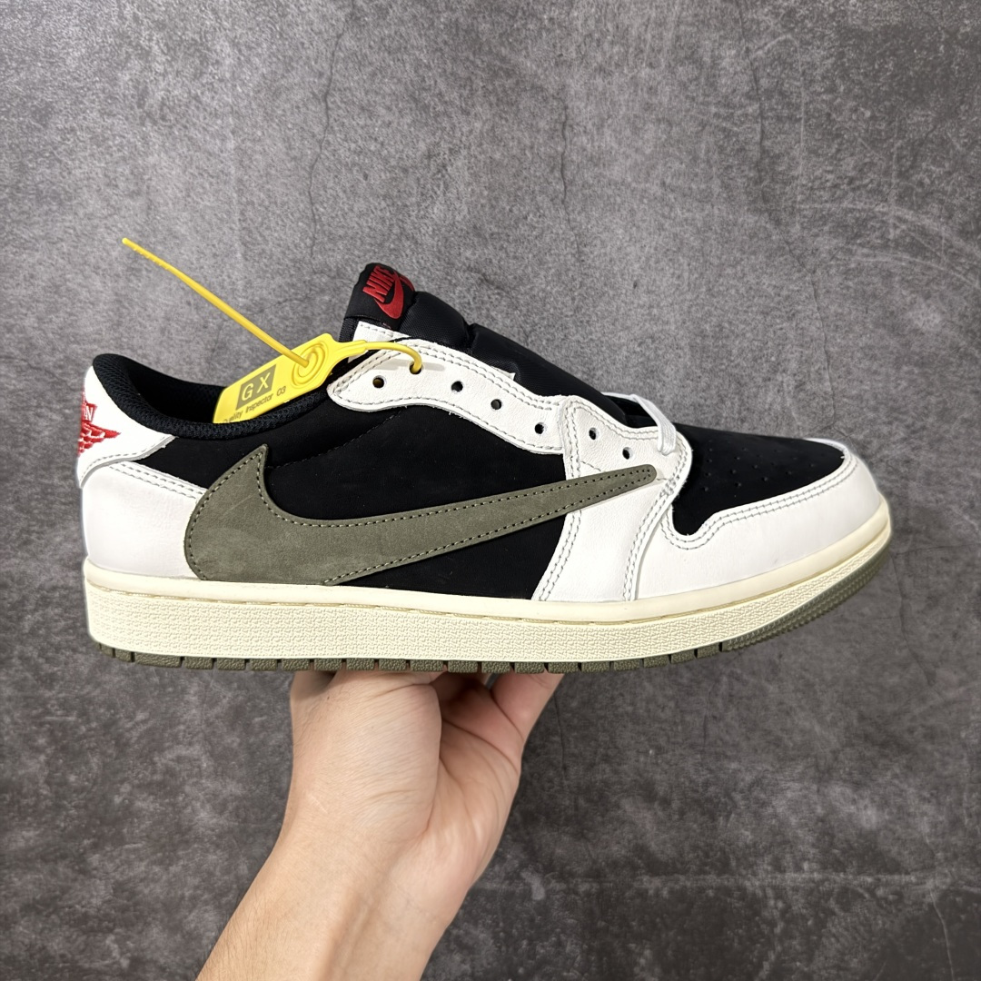 Travis Scott x Air Jordan AJ1 Low OG SPTS联名白黑绿倒钩低帮 DZ4137-10 Travis Scott x Air Jordan AJ1 Low OG SPTS联名白黑绿倒钩低帮 DZ4137-10