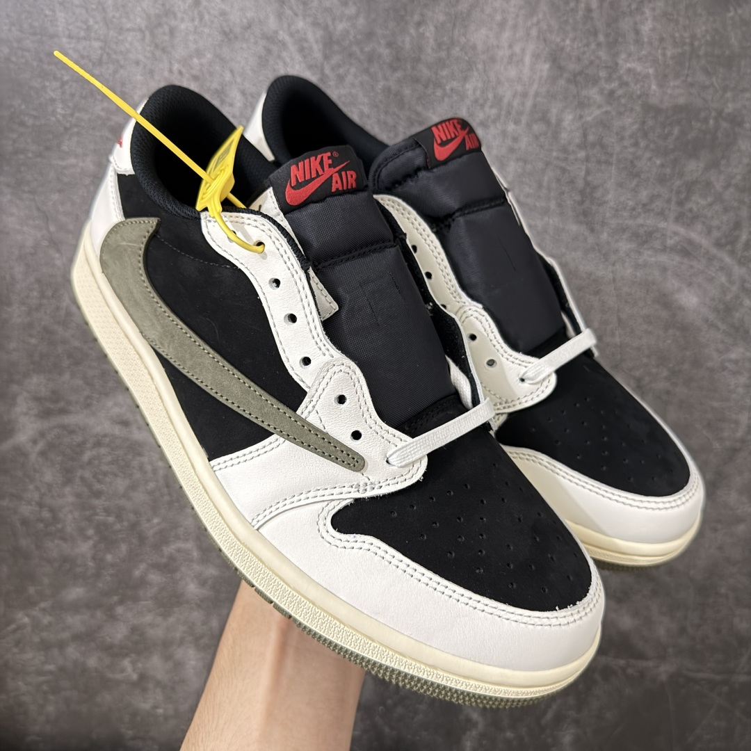 Travis Scott x Air Jordan AJ1 Low OG SPTS联名白黑绿倒钩低帮 DZ4137-10 Travis Scott x Air Jordan AJ1 Low OG SPTS联名白黑绿倒钩低帮 DZ4137-10