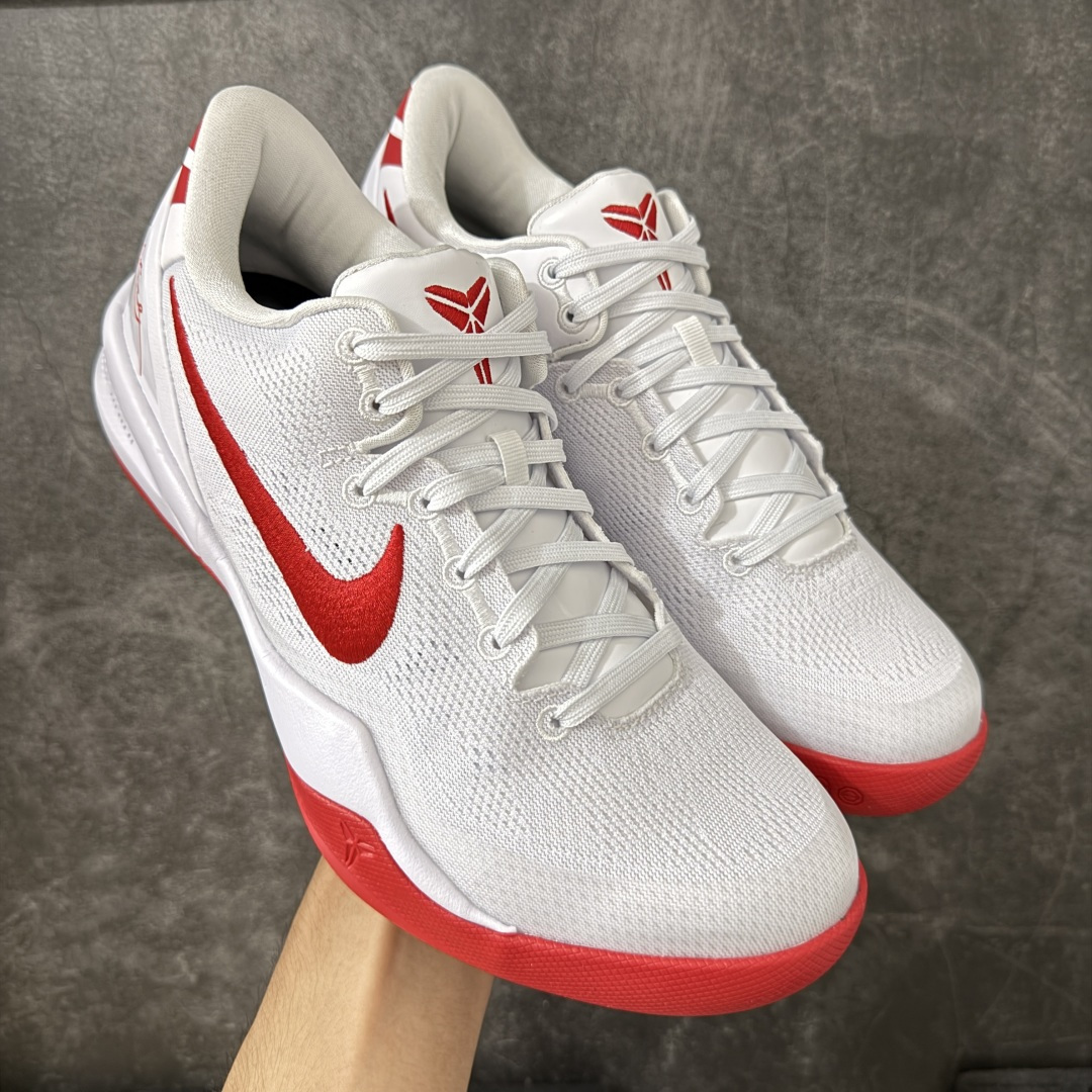 NK Zoom Kobe Ⅷ System 科比8代复刻实战运动低帮文化篮球鞋 白红HM6469-101 完美复刻公司货 NK Zoom Kobe Ⅷ System 科比8代复刻实战运动低帮文化篮球鞋 白红HM6469-101 完美复刻公司货