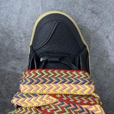 Lanvin Leather Curb Sneakers 浪凡面包鞋 现货 原版1:1开模重工艺制作 面料采用进口牛磨砂 Lanvin Leather Curb Sneakers 浪凡面包鞋 现货 原版1:1开模重工艺制作 面料采用进口牛磨砂
