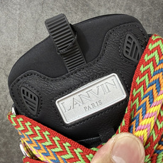 Lanvin Leather Curb Sneakers 浪凡面包鞋 现货 原版1:1开模重工艺制作 面料采用进口牛磨砂 Lanvin Leather Curb Sneakers 浪凡面包鞋 现货 原版1:1开模重工艺制作 面料采用进口牛磨砂
