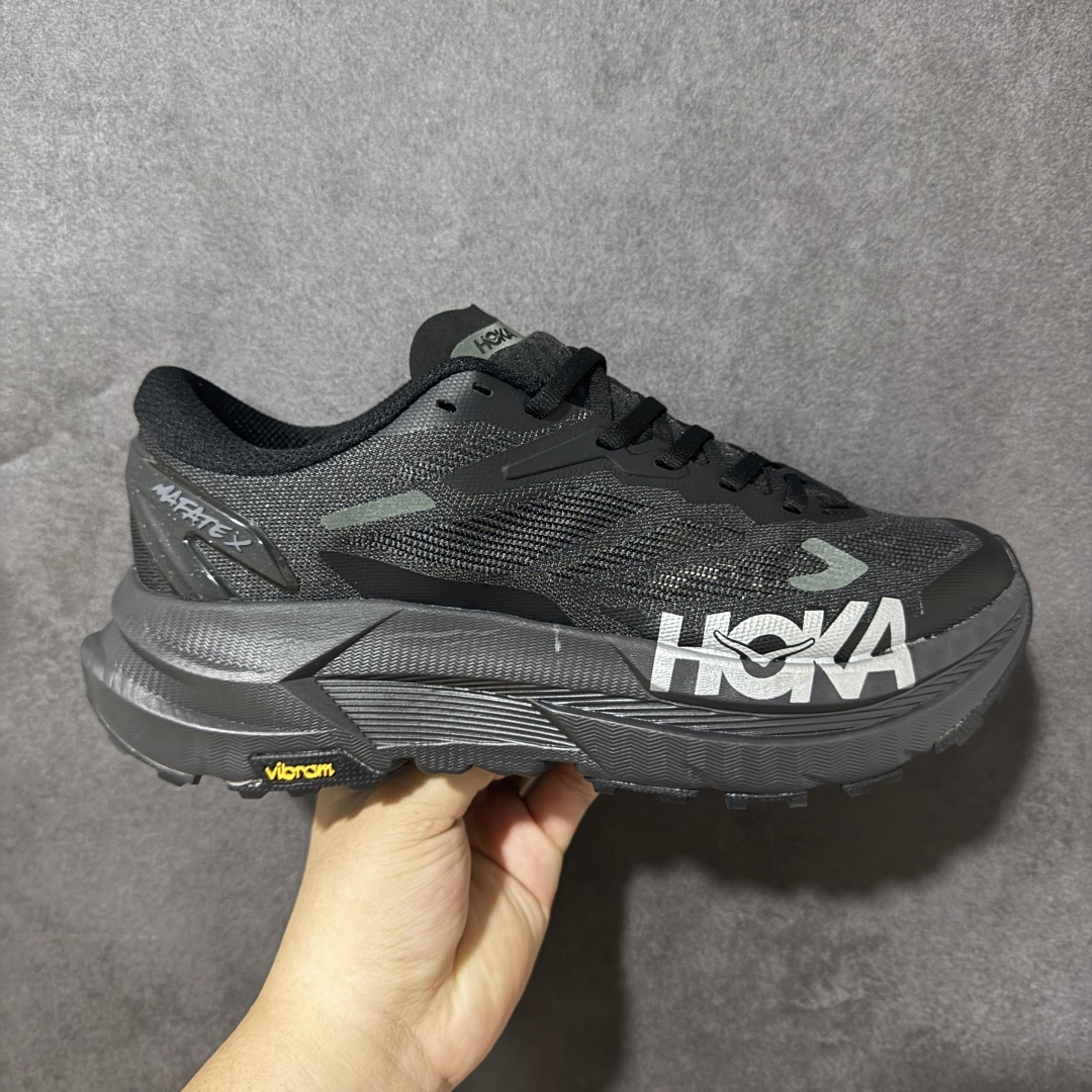 平台专供 HOKA ONE ONE Mafate X 黑灰 货号 ：-BCKST 尺码：36 36.5 37 38.5 