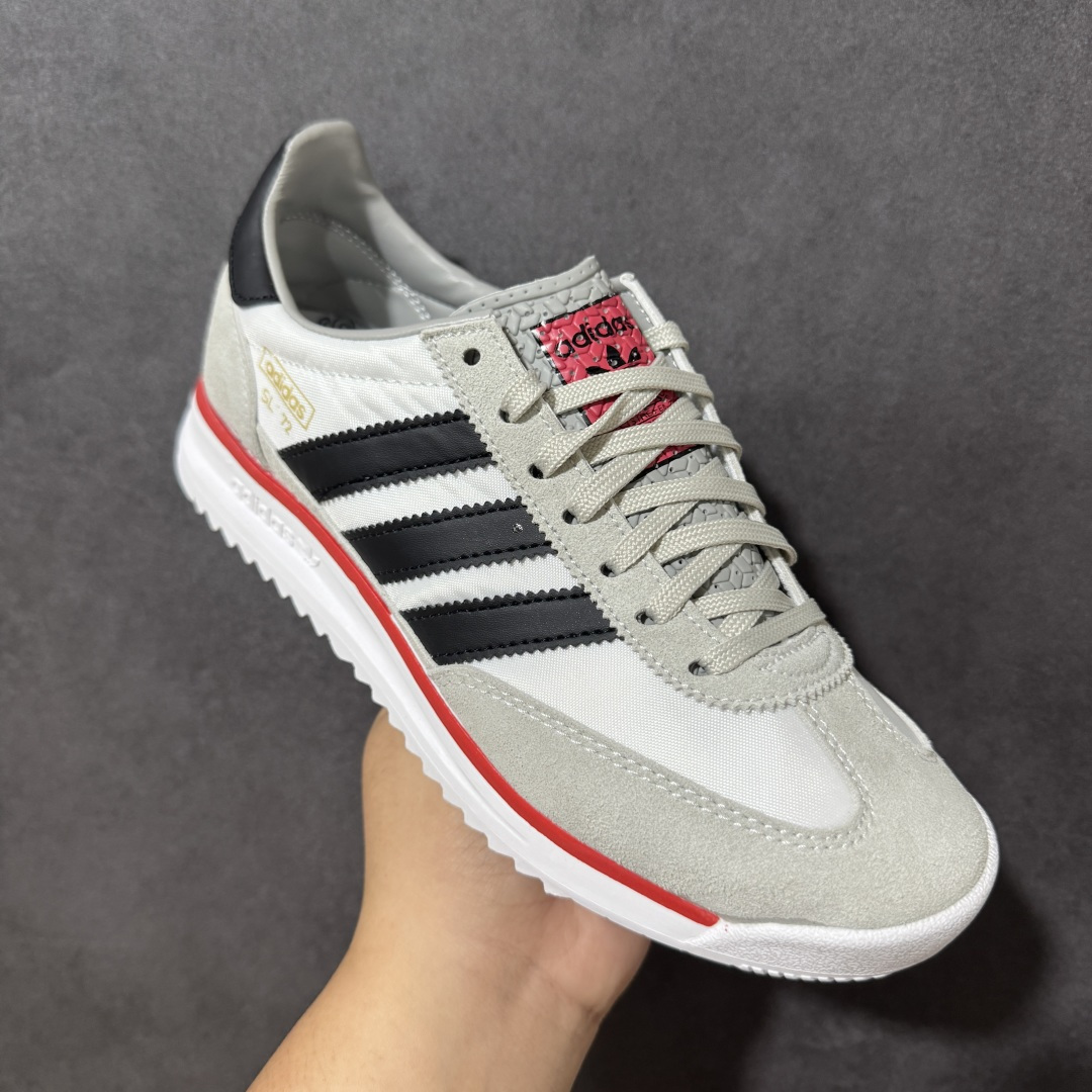 AD Originals SL 72 RS 休闲防滑耐磨低帮板鞋 经典低帮设计和橡胶外底,采用舒爽尼龙鞋面,绒面革饰面和 AD Originals SL 72 RS 休闲防滑耐磨低帮板鞋 经典低帮设计和橡胶外底,采用舒爽尼龙鞋面,绒面革饰面和