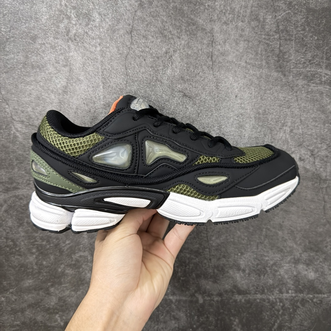 Adidas 阿迪 x RAF SIMONS 拉夫西蒙 Ozweego 先锋潮流 水泡 复古低帮休闲鞋 S74585 独