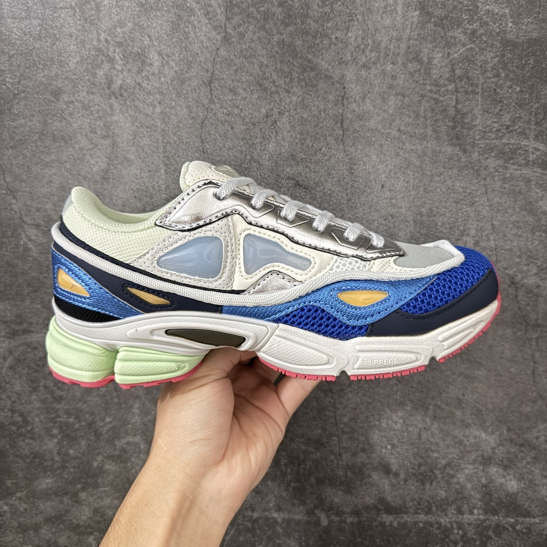 Adidas 阿迪 x RAF SIMONS 拉夫西蒙 Ozweego 先锋潮流 水泡 复古低帮休闲鞋 B26077 独