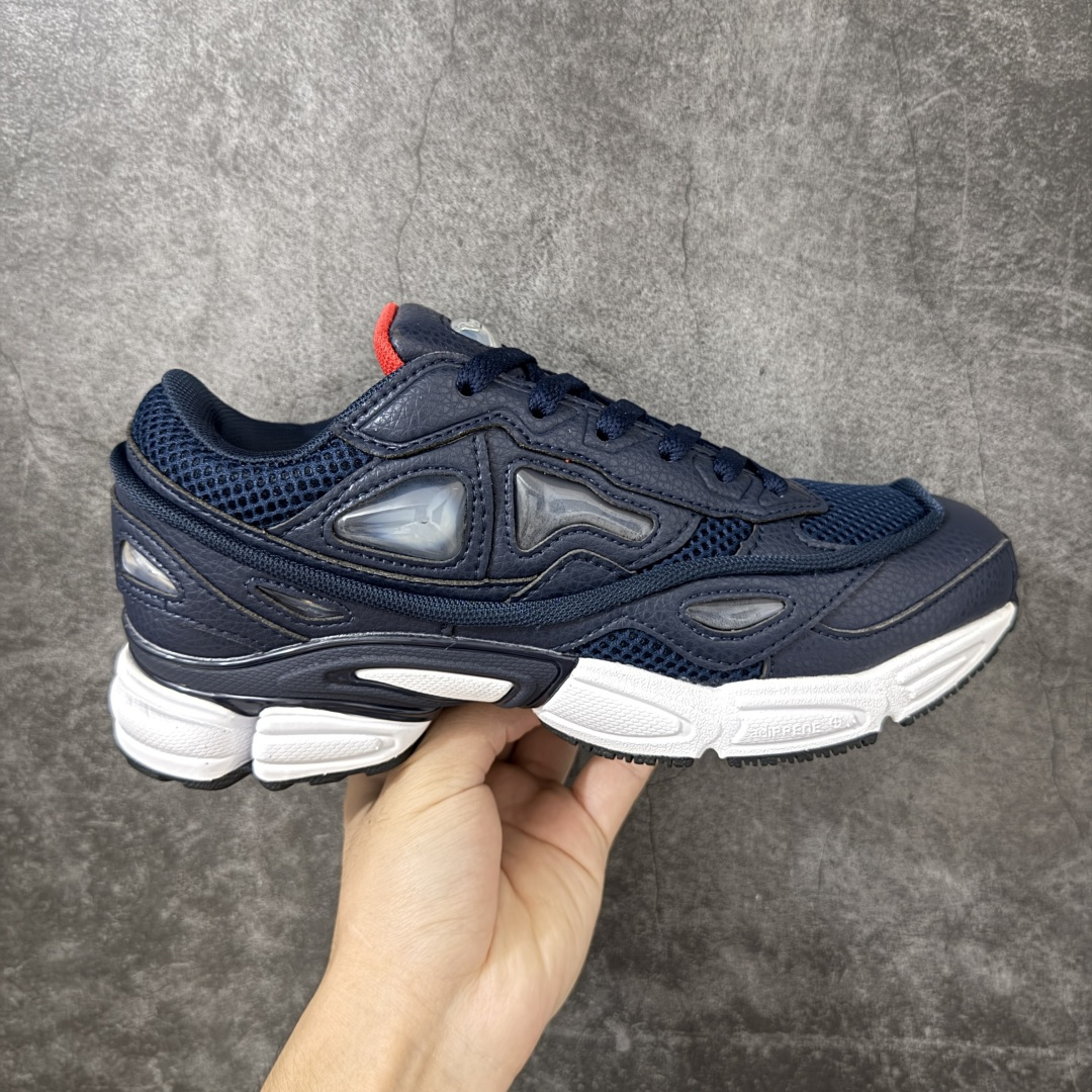 Adidas 阿迪 x RAF SIMONS 拉夫西蒙 Ozweego 先锋潮流 水泡 复古低帮休闲鞋 S74588 独