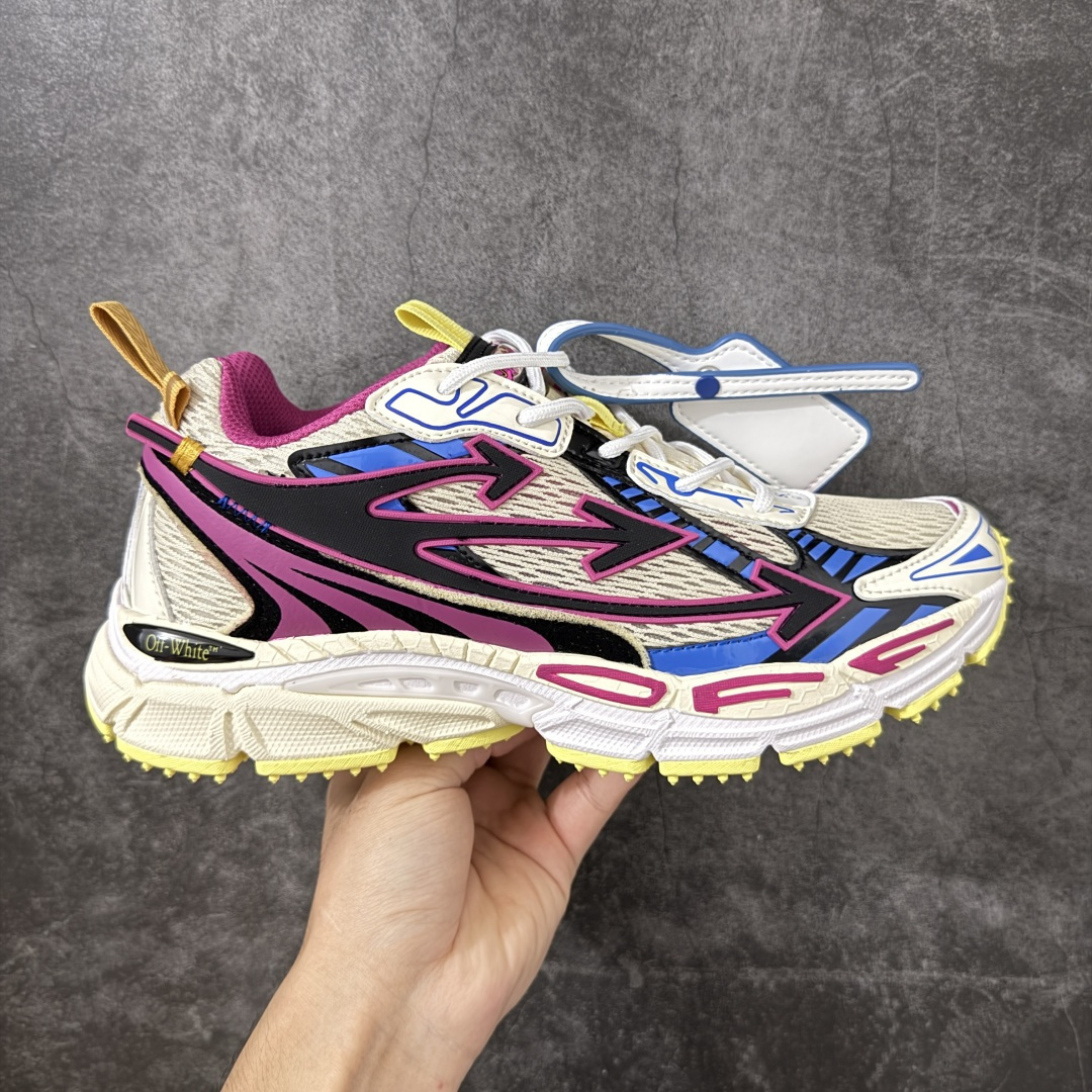 Off-White C/O VirGil Abloh 人气单品 2024s OW最新款情侣款跑鞋 百分百原盒正确版 原楦