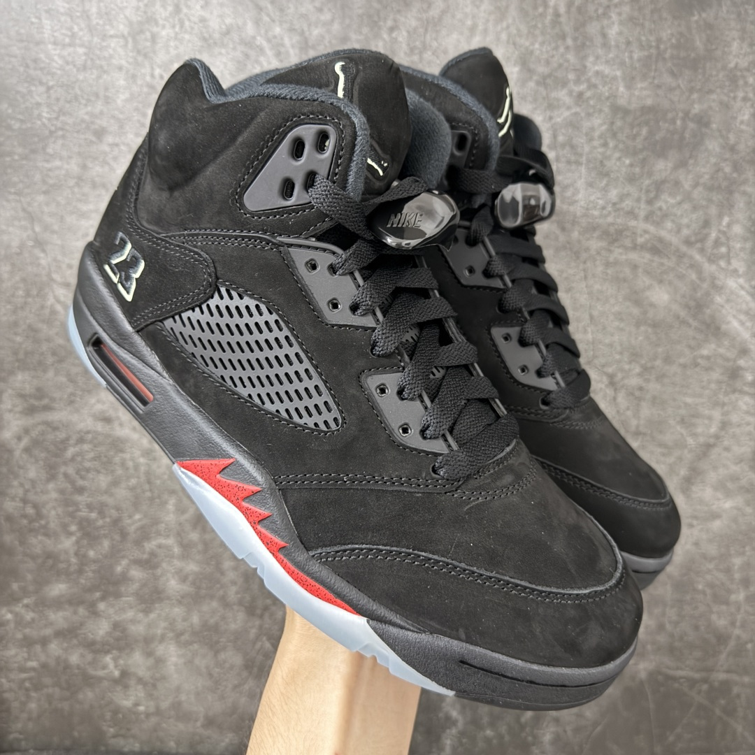 AJ5万圣节 Air Jordan 5 Halloween 舒适贴合 复古篮球鞋 黑红 货号：HQ7978-001 原厂