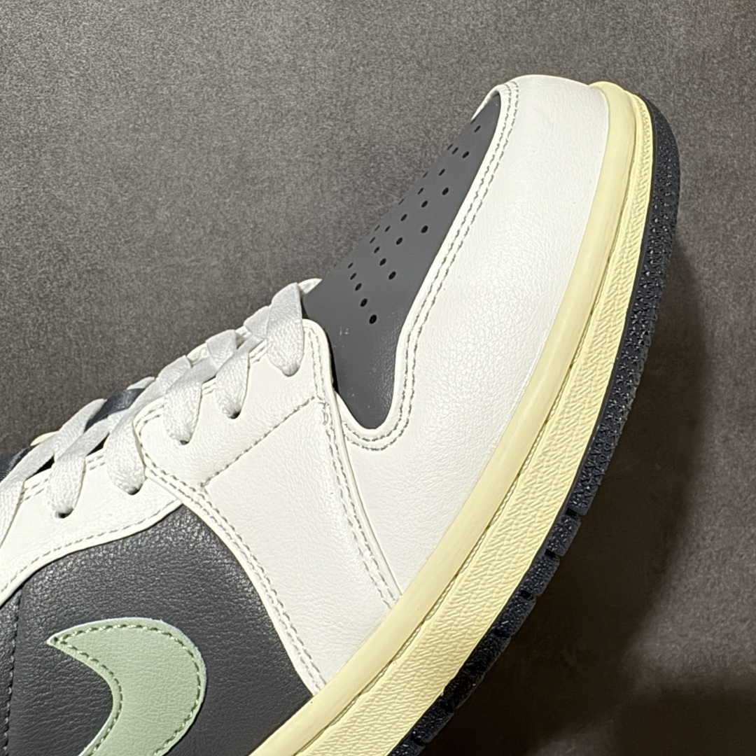 耐克Nike Air Jordan 1 Mid”Green Yellow“AJ1乔丹一代中帮经典复古文化休闲运动篮球鞋 