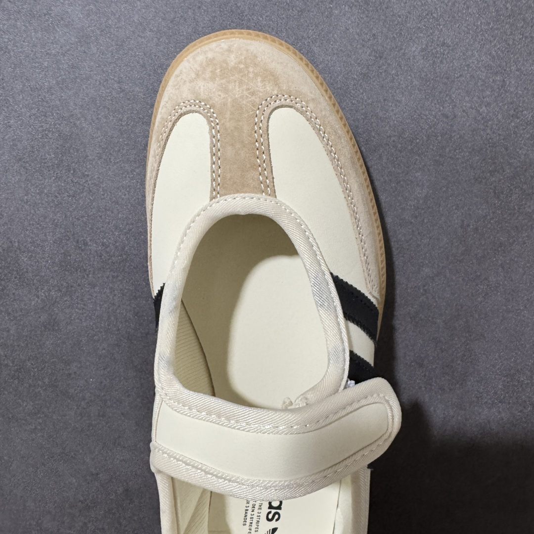 阿迪达斯 ADIDAS ORIGINALS SAMBA JANE 舒适百搭 玛丽珍鞋 女款 经典复古芭蕾舞鞋 德训鞋 这