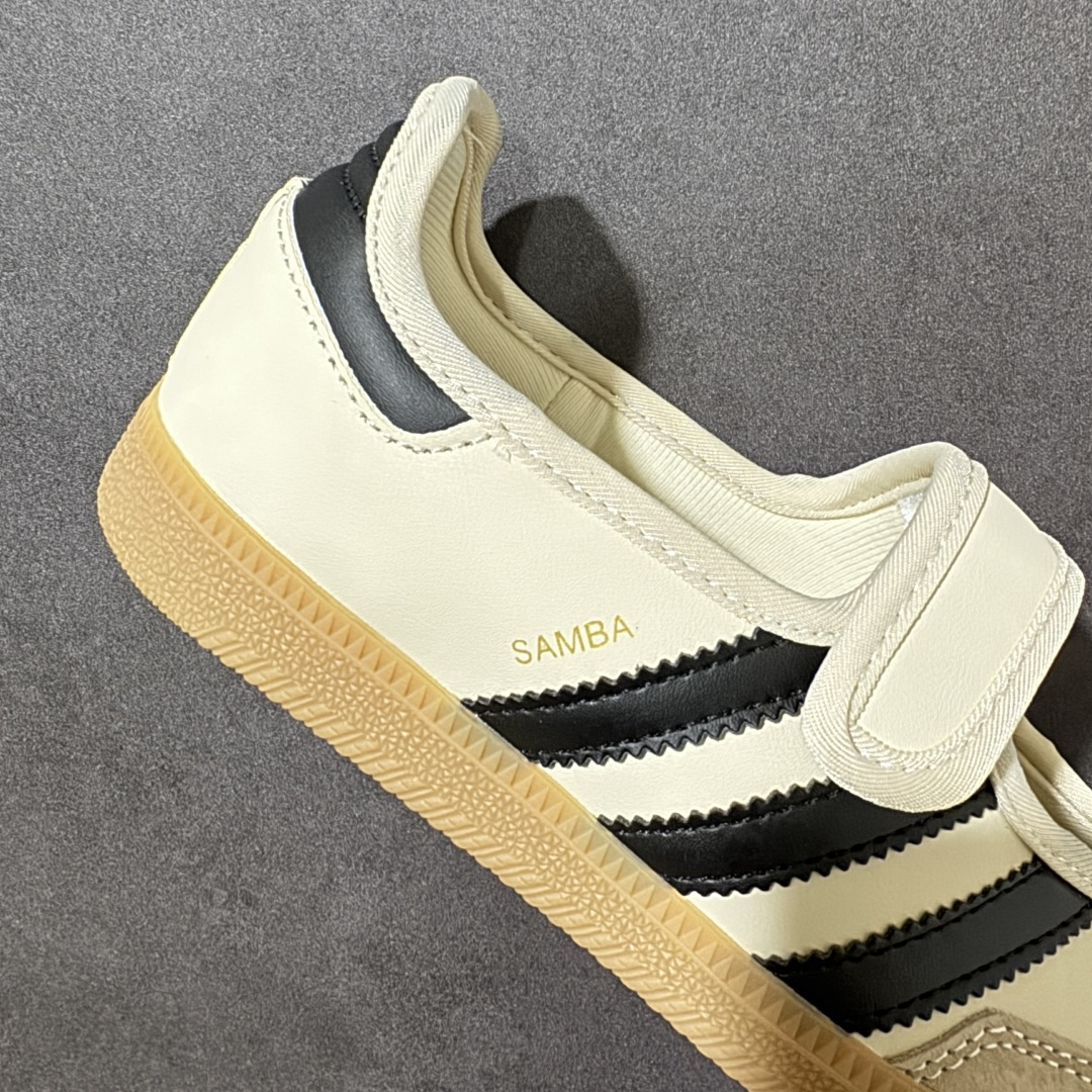 阿迪达斯 ADIDAS ORIGINALS SAMBA JANE 舒适百搭 玛丽珍鞋 女款 经典复古芭蕾舞鞋 德训鞋 这