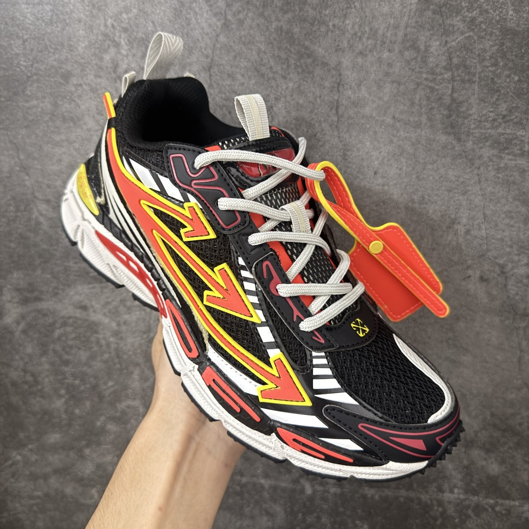 OFF-WHITE OW运动鞋 春夏走秀款球鞋 所有配件均通过定做出产正品裁片 原版比例大箭头定制网眼布双拼牛皮进口机器 OFF-WHITE OW运动鞋 春夏走秀款球鞋 所有配件均通过定做出产正品裁片 原版比例大箭头定制网眼布双拼牛皮进口机器