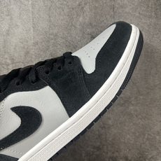 Air Jordan Low AJ1 乔1黑灰翻毛色 低帮文化休闲运动板鞋 -048 市面中低帮最具代表性版本没有之一 Air Jordan Low AJ1 乔1黑灰翻毛色 低帮文化休闲运动板鞋 -048 市面中低帮最具代表性版本没有之一