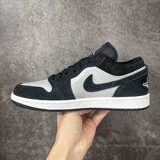 Air Jordan Low AJ1 乔1黑灰翻毛色 低帮文化休闲运动板鞋 -048 市面中低帮最具代表性版本没有之一 Air Jordan Low AJ1 乔1黑灰翻毛色 低帮文化休闲运动板鞋 -048 市面中低帮最具代表性版本没有之一