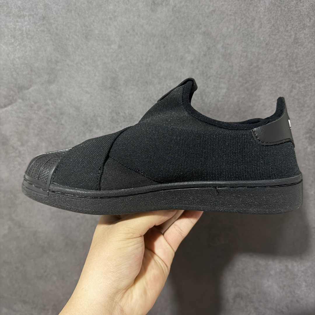 阿迪达斯十字交叉绑带Adidas SUPERSTAR SLIP ON W S 贝壳头 十字交叉绑带 白山联名款绑带板鞋 阿迪达斯十字交叉绑带Adidas SUPERSTAR SLIP ON W S 贝壳头 十字交叉绑带 白山联名款绑带板鞋