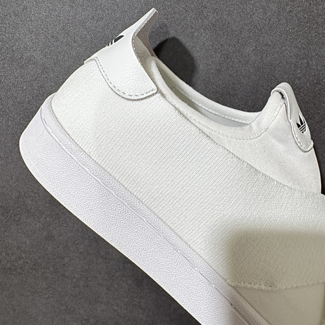 阿迪达斯十字交叉绑带Adidas SUPERSTAR SLIP ON W S 贝壳头 十字交叉绑带 白山联名款绑带板鞋 阿迪达斯十字交叉绑带Adidas SUPERSTAR SLIP ON W S 贝壳头 十字交叉绑带 白山联名款绑带板鞋