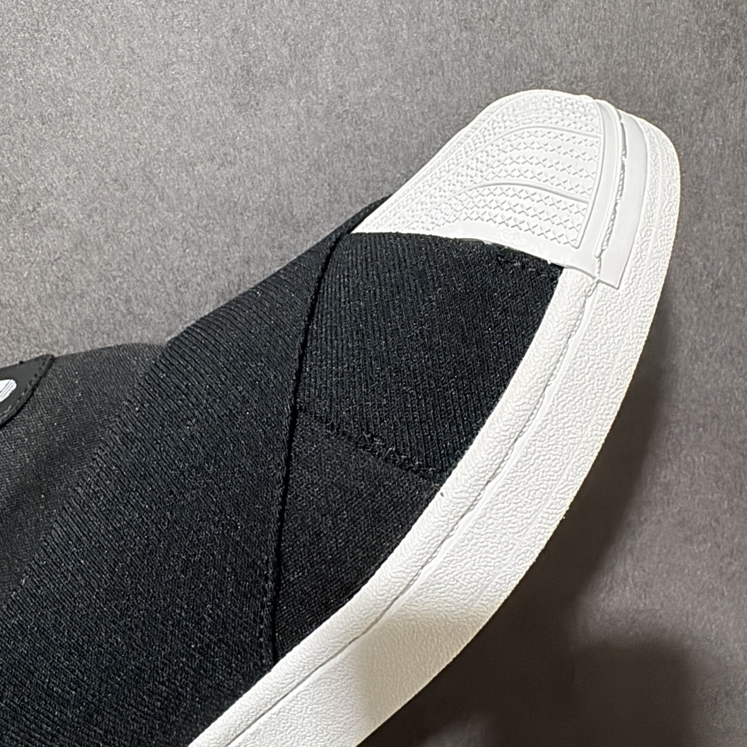 阿迪达斯十字交叉绑带Adidas SUPERSTAR SLIP ON W S 贝壳头 十字交叉绑带 白山联名款绑带板鞋 阿迪达斯十字交叉绑带Adidas SUPERSTAR SLIP ON W S 贝壳头 十字交叉绑带 白山联名款绑带板鞋
