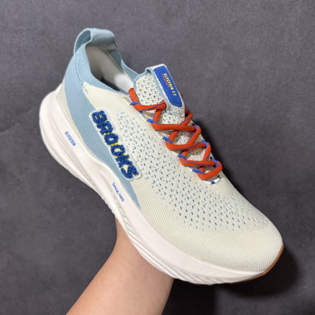 Brooks布鲁克斯 Glycerin StealthFit 22 时尚舒适百搭简约 低帮 跑步鞋 货号： 1D 439