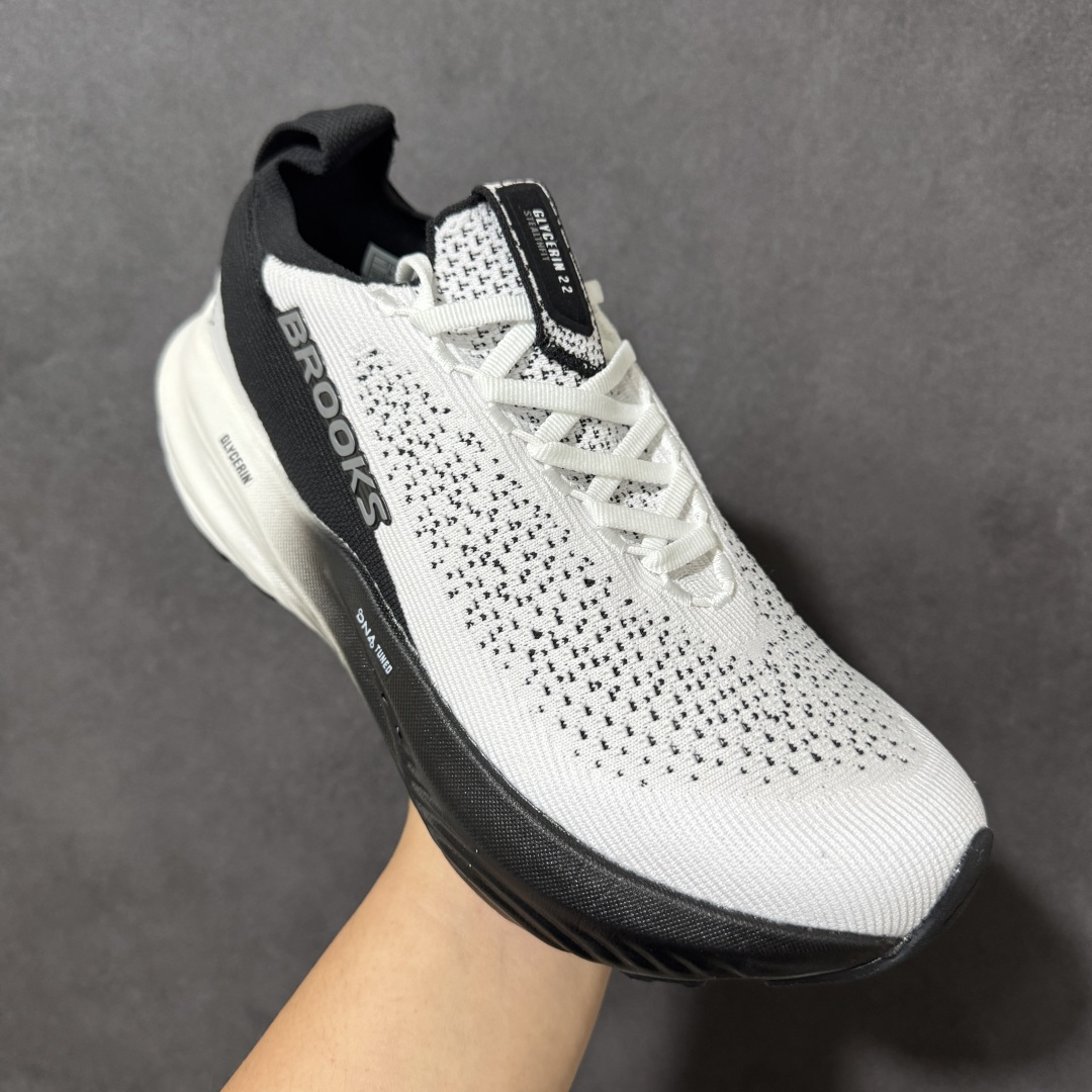 Brooks布鲁克斯 Glycerin StealthFit 22 时尚舒适百搭简约 低帮 跑步鞋 货号： 1D 135