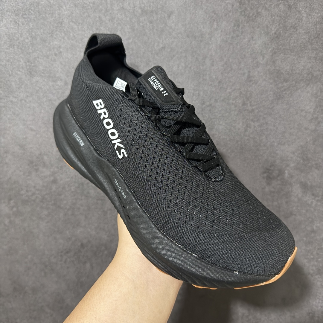 Brooks布鲁克斯 Glycerin StealthFit 22 时尚舒适百搭简约 低帮 跑步鞋 货号： 1D 072