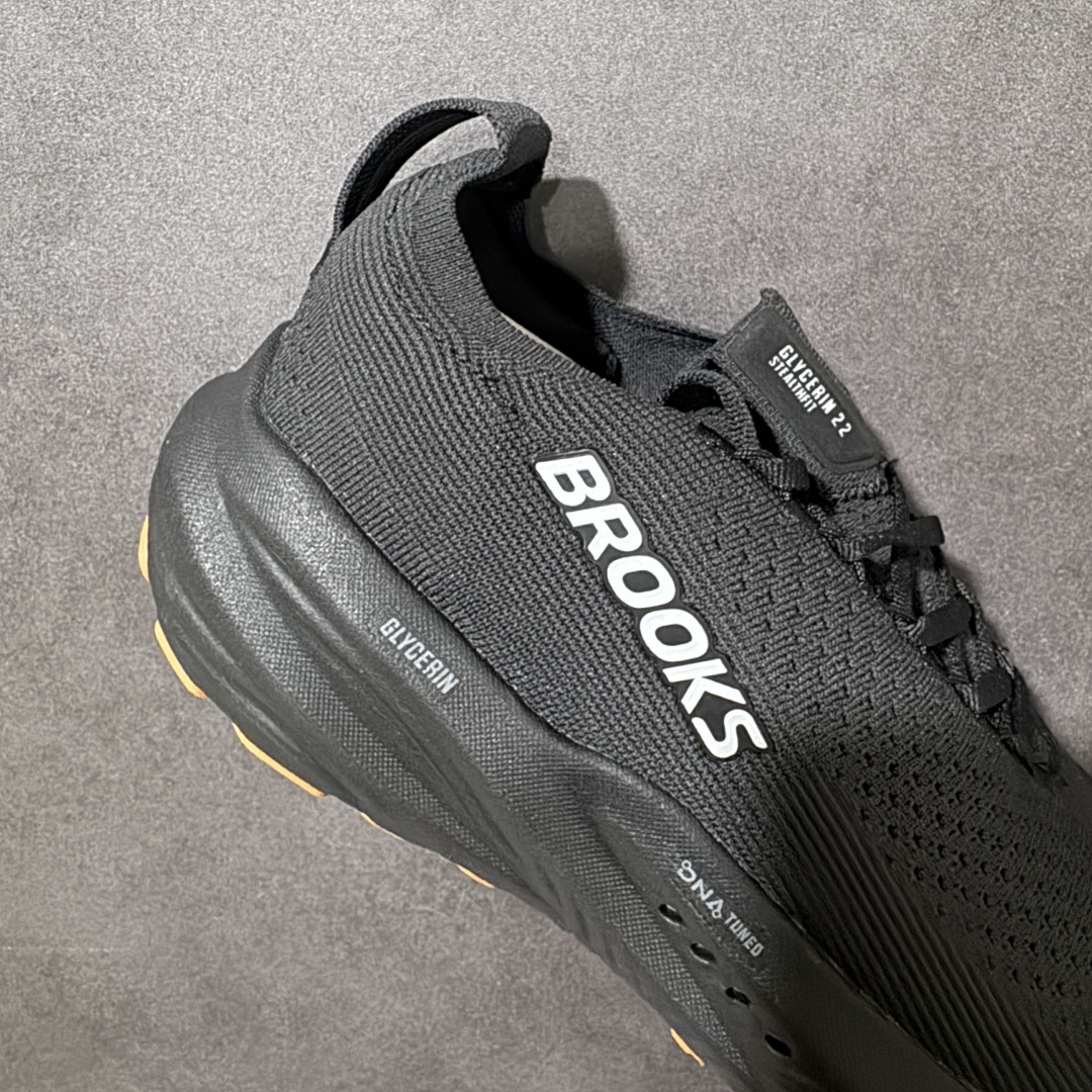 Brooks布鲁克斯 Glycerin StealthFit 22 时尚舒适百搭简约 低帮 跑步鞋 货号： 1D 072