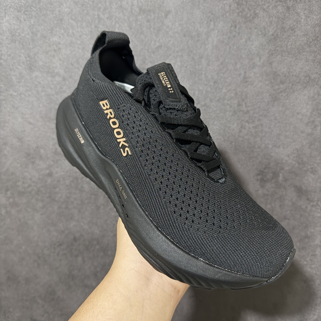 Brooks布鲁克斯 Glycerin StealthFit 22 时尚舒适百搭简约 低帮 跑步鞋 货号： 1B 068