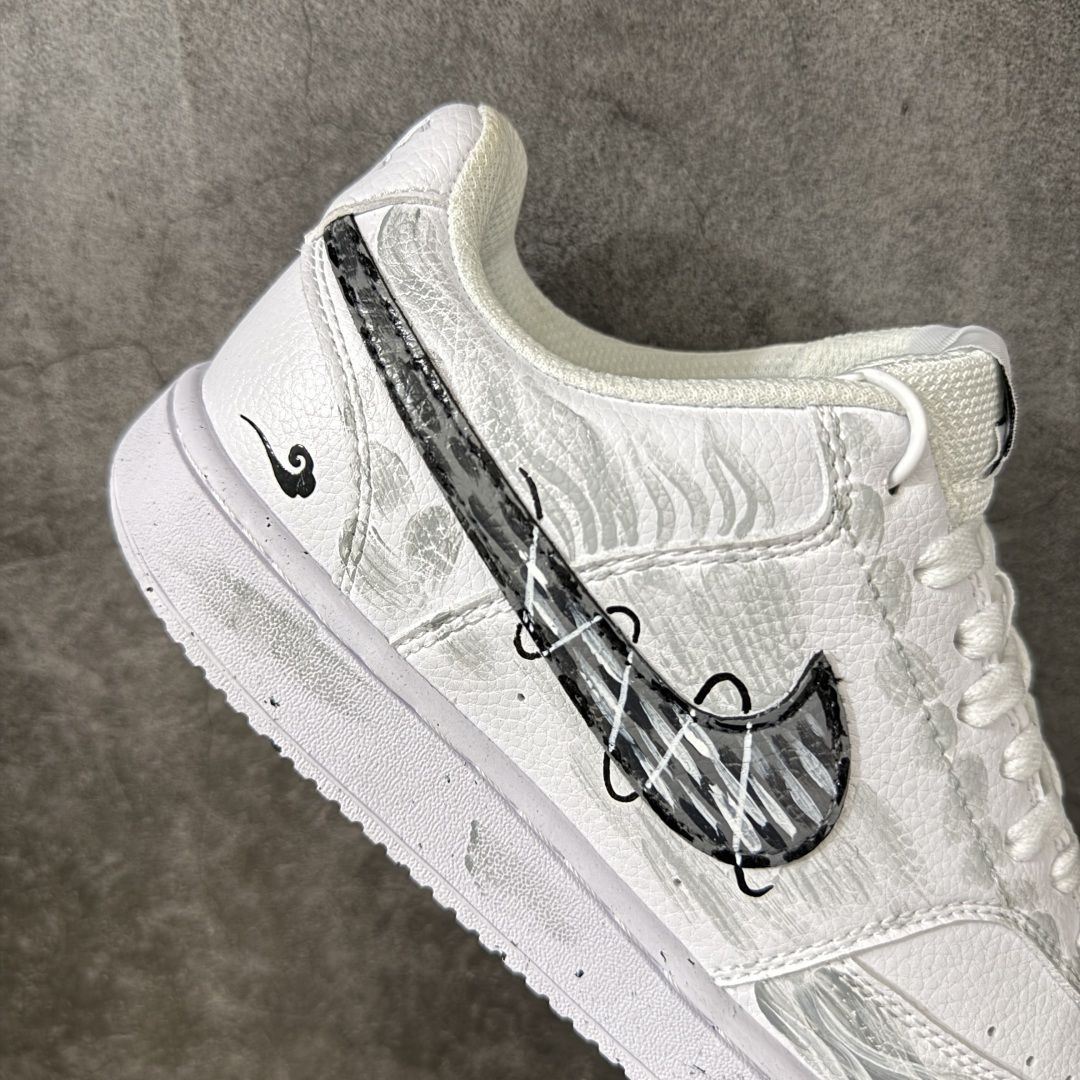 NIKE COURT VISION LO ‘DIY’定制 低帮百搭 透气休闲运动板鞋 兼顾舒适脚感和出众风范 演绎匠心之