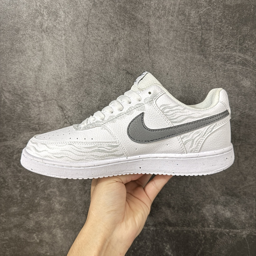 NIKE COURT VISION LO ‘DIY’定制 低帮百搭 透气休闲运动板鞋 兼顾舒适脚感和出众风范 演绎匠心之