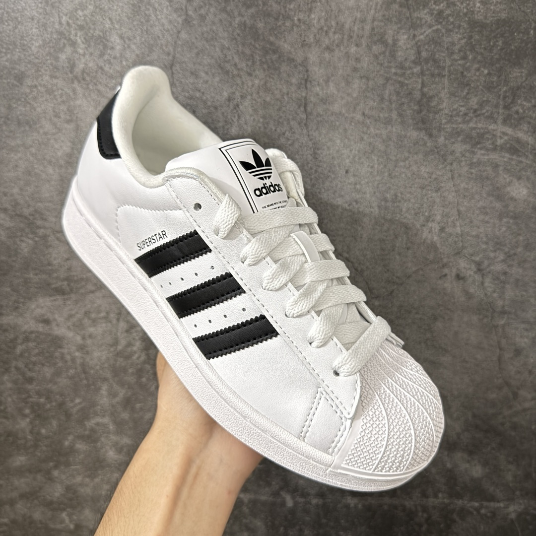 头层原厂皮 adidas originals Superstar 2 贝壳头 简约经典 舒适时尚 复古板鞋 男女同款 白 头层原厂皮 adidas originals Superstar 2 贝壳头 简约经典 舒适时尚 复古板鞋 男女同款 白