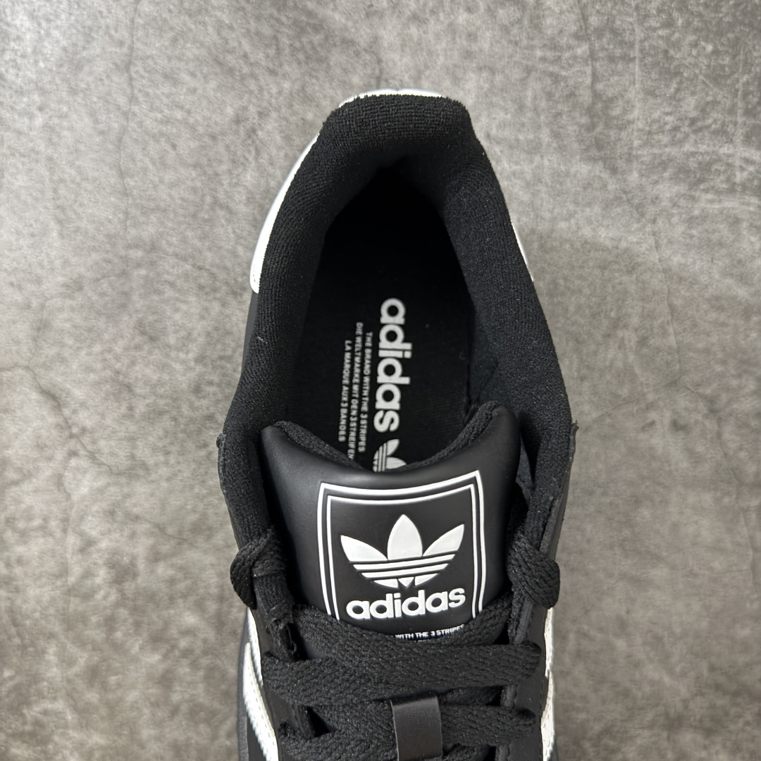 头层原厂皮 adidas originals Superstar 2 贝壳头 简约经典 舒适时尚 复古板鞋 男女同款 黑 头层原厂皮 adidas originals Superstar 2 贝壳头 简约经典 舒适时尚 复古板鞋 男女同款 黑