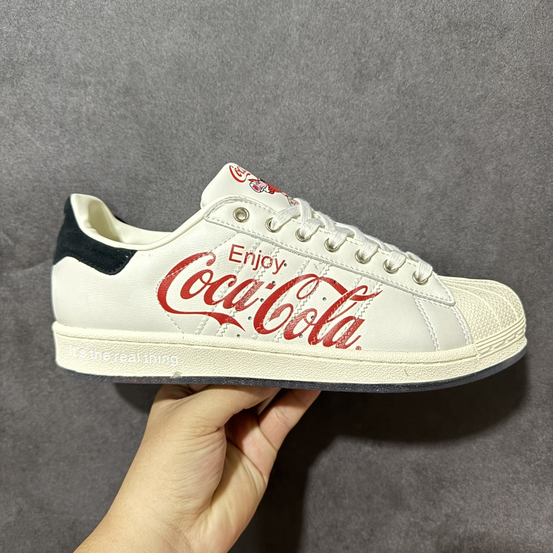 adidas originals × Coca-Cola Superstar 2 舒适经典 板鞋 男女同款 这双adid adidas originals × Coca-Cola Superstar 2 舒适经典 板鞋 男女同款 这双adid