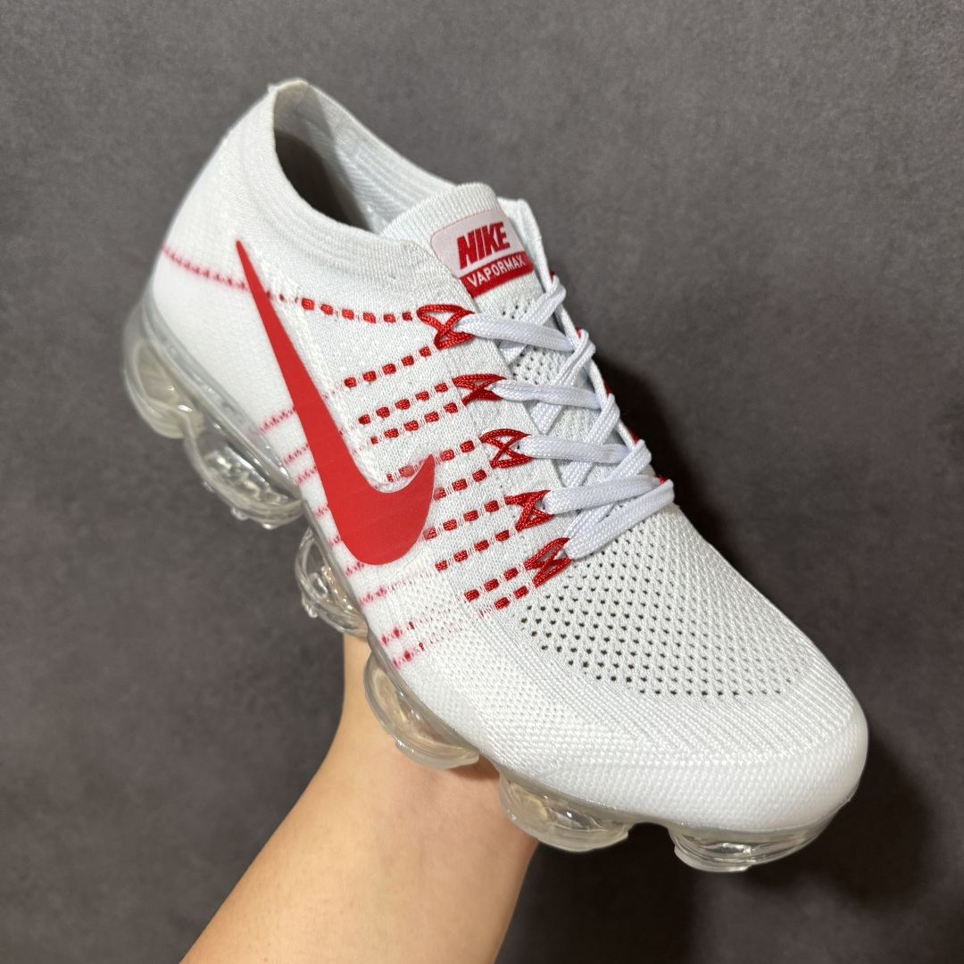 耐克（NIKE）Air VaporMax Flyknit 轻盈透气针织男气垫跑步鞋 回弹缓冲休闲鞋 防滑 减震 耐磨 轻