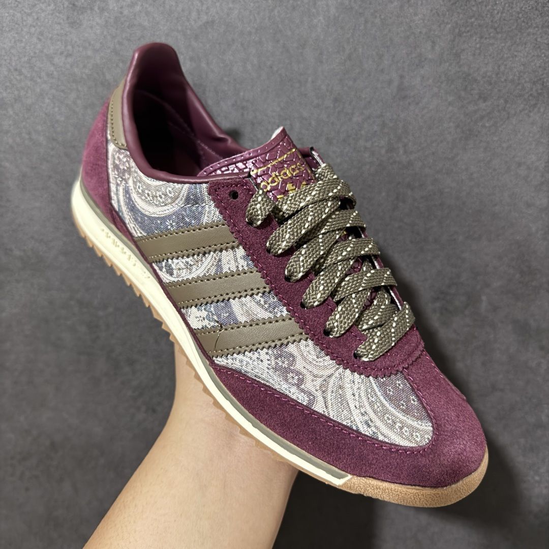 AD Originals SL 72 休闲防滑耐磨低帮板鞋 经典低帮设计和橡胶外底,采用舒爽尼龙鞋面,绒面革饰面和皮革细 AD Originals SL 72 休闲防滑耐磨低帮板鞋 经典低帮设计和橡胶外底,采用舒爽尼龙鞋面,绒面革饰面和皮革细