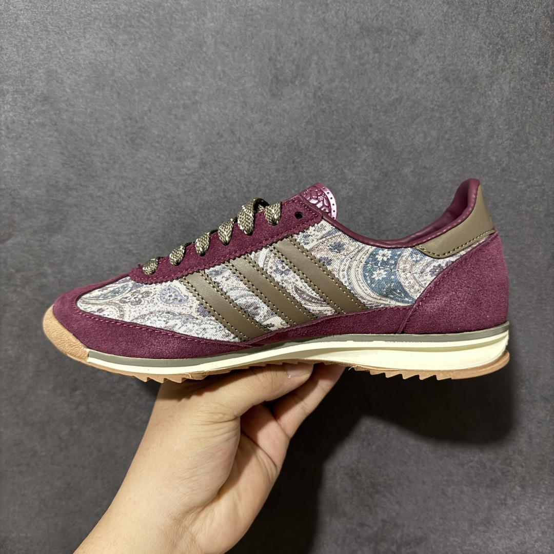 AD Originals SL 72 休闲防滑耐磨低帮板鞋 经典低帮设计和橡胶外底,采用舒爽尼龙鞋面,绒面革饰面和皮革细 AD Originals SL 72 休闲防滑耐磨低帮板鞋 经典低帮设计和橡胶外底,采用舒爽尼龙鞋面,绒面革饰面和皮革细