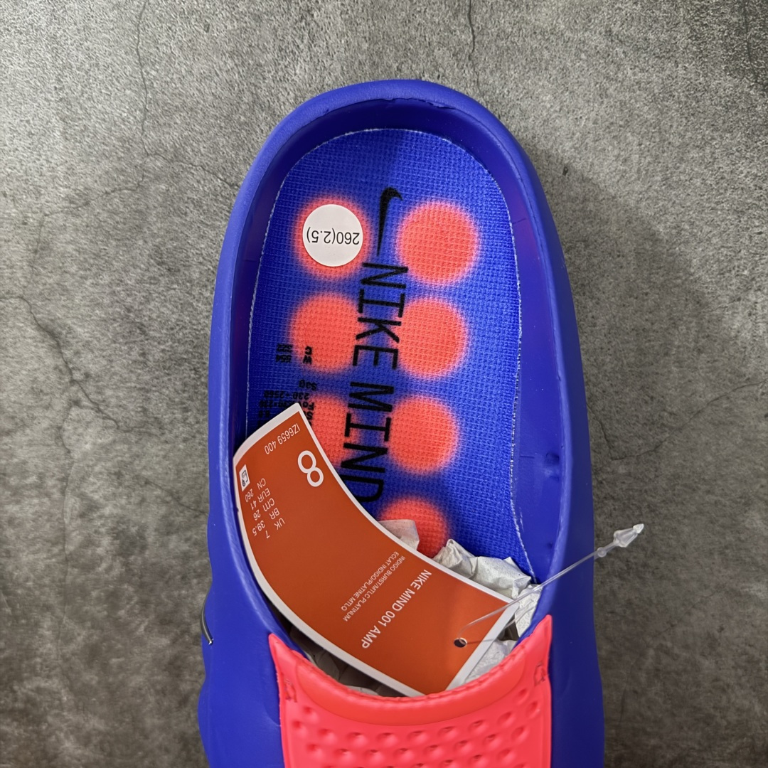 Nike Mind 001 神经科学足底按摩包头拖鞋 靛蓝 蜘蛛侠 IZ6659-400 同源ZP原材 匠心打造 🔹原厂 Nike Mind 001 神经科学足底按摩包头拖鞋 靛蓝 蜘蛛侠 IZ6659-400 同源ZP原材 匠心打造 🔹原厂