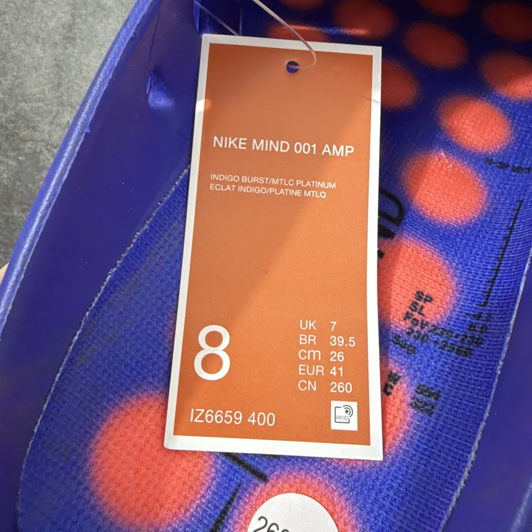 Nike Mind 001 神经科学足底按摩包头拖鞋 靛蓝 蜘蛛侠 IZ6659-400 同源ZP原材 匠心打造 🔹原厂 Nike Mind 001 神经科学足底按摩包头拖鞋 靛蓝 蜘蛛侠 IZ6659-400 同源ZP原材 匠心打造 🔹原厂