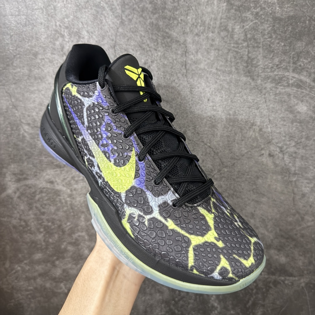 Nike Zoom Kobe 6 Protro "Coals" 圣诞节 科比六代6代 黑紫绿 货号:IO6261-001 Nike Zoom Kobe 6 Protro "Coals" 圣诞节 科比六代6代 黑紫绿 货号:IO6261-001