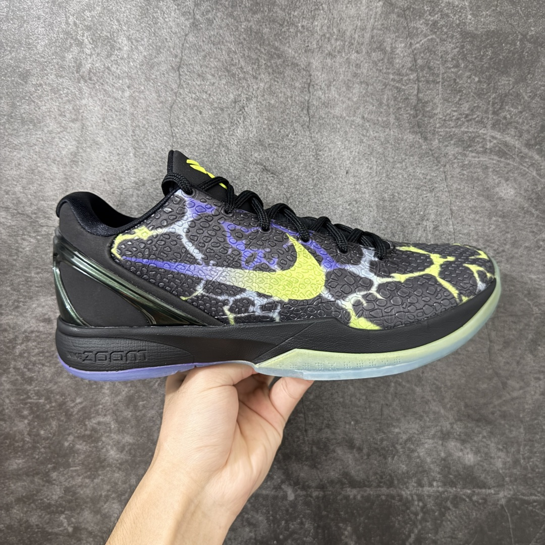 Nike Zoom Kobe 6 Protro "Coals" 圣诞节 科比六代6代 黑紫绿 货号:IO6261-001 Nike Zoom Kobe 6 Protro "Coals" 圣诞节 科比六代6代 黑紫绿 货号:IO6261-001