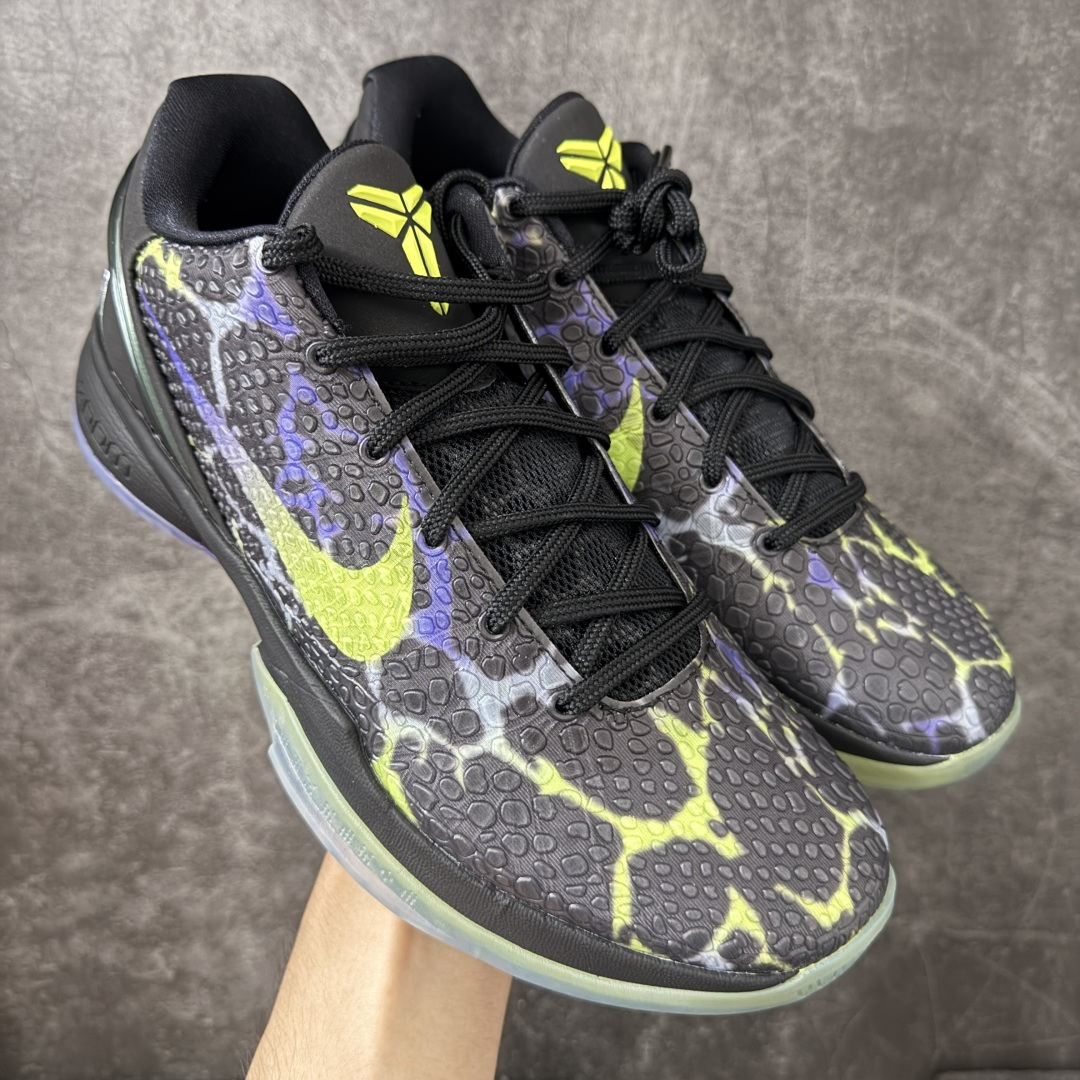 Nike Zoom Kobe 6 Protro "Coals" 圣诞节 科比六代6代 黑紫绿 货号:IO6261-001 Nike Zoom Kobe 6 Protro "Coals" 圣诞节 科比六代6代 黑紫绿 货号:IO6261-001