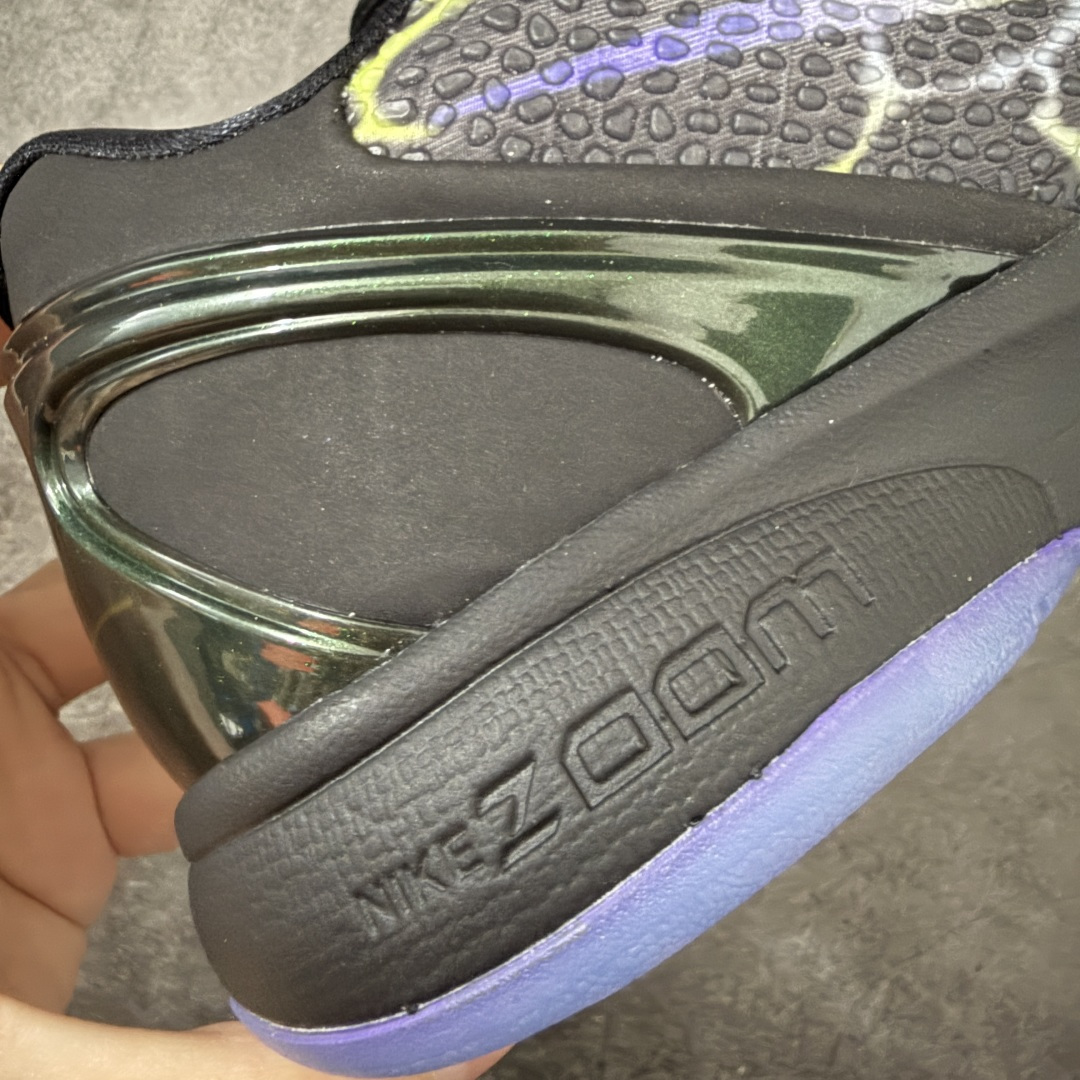 Nike Zoom Kobe 6 Protro "Coals" 圣诞节 科比六代6代 黑紫绿 货号:IO6261-001 Nike Zoom Kobe 6 Protro "Coals" 圣诞节 科比六代6代 黑紫绿 货号:IO6261-001