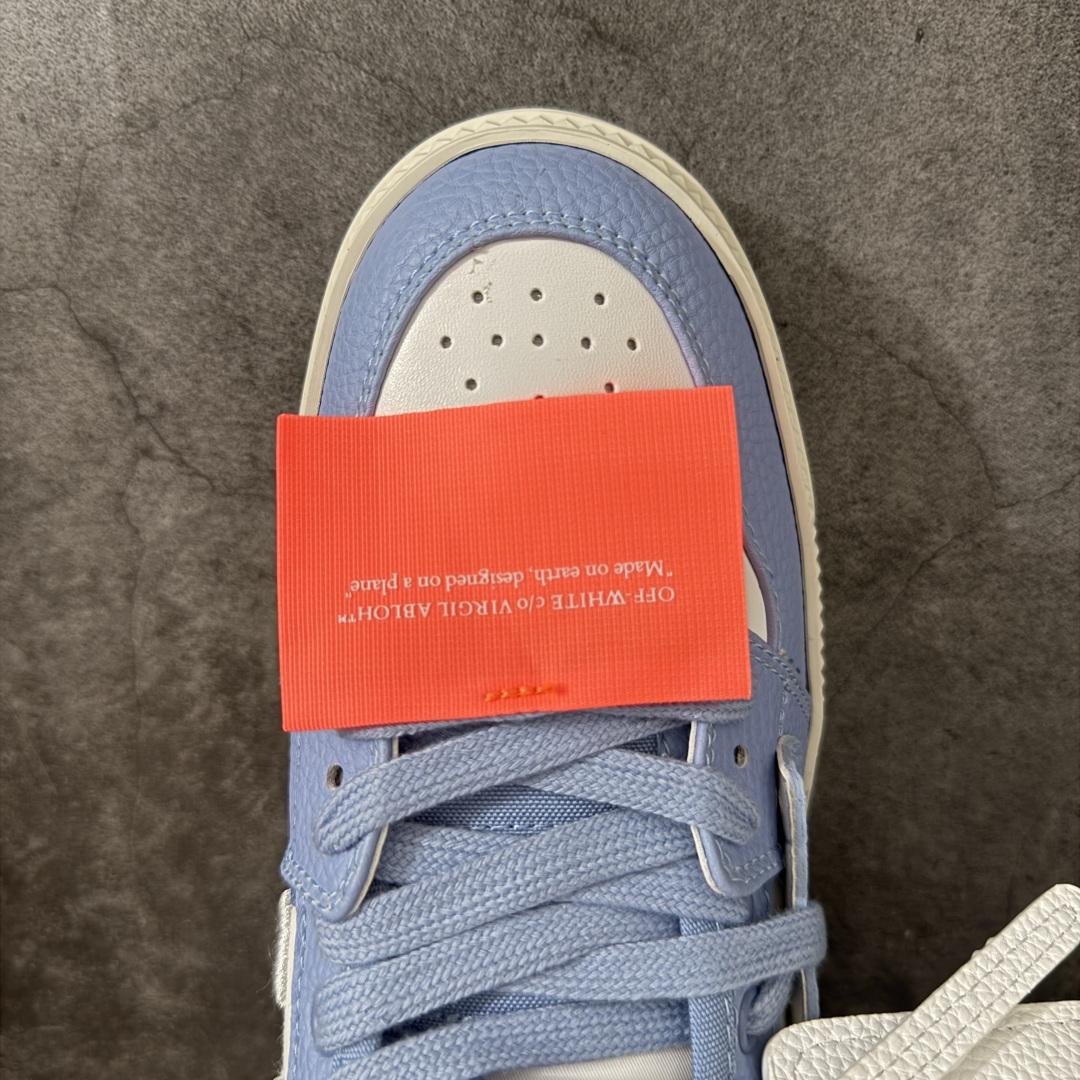 OFF-WHITE 3.0 Off Court 小牛皮 圆头系带 低帮休闲休闲鞋 标签的独特风格上脚就是焦点 外观很有设
