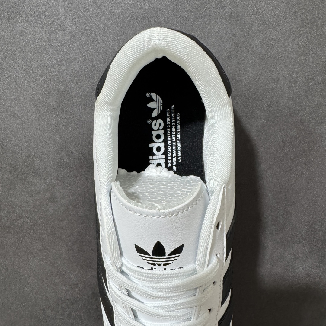 阿迪达斯 ADIDAS ORIGINALS TAEKWONDO 时尚百搭 防滑 低帮 训练鞋 男女款 银黑色德训鞋 潮运