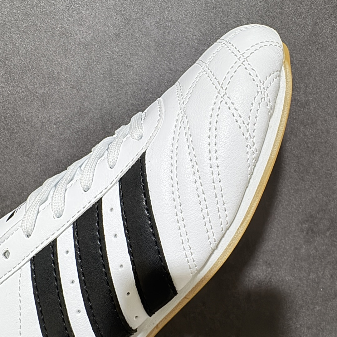 阿迪达斯 ADIDAS ORIGINALS TAEKWONDO 时尚百搭 防滑 低帮 训练鞋 男女款 银黑色德训鞋 潮运