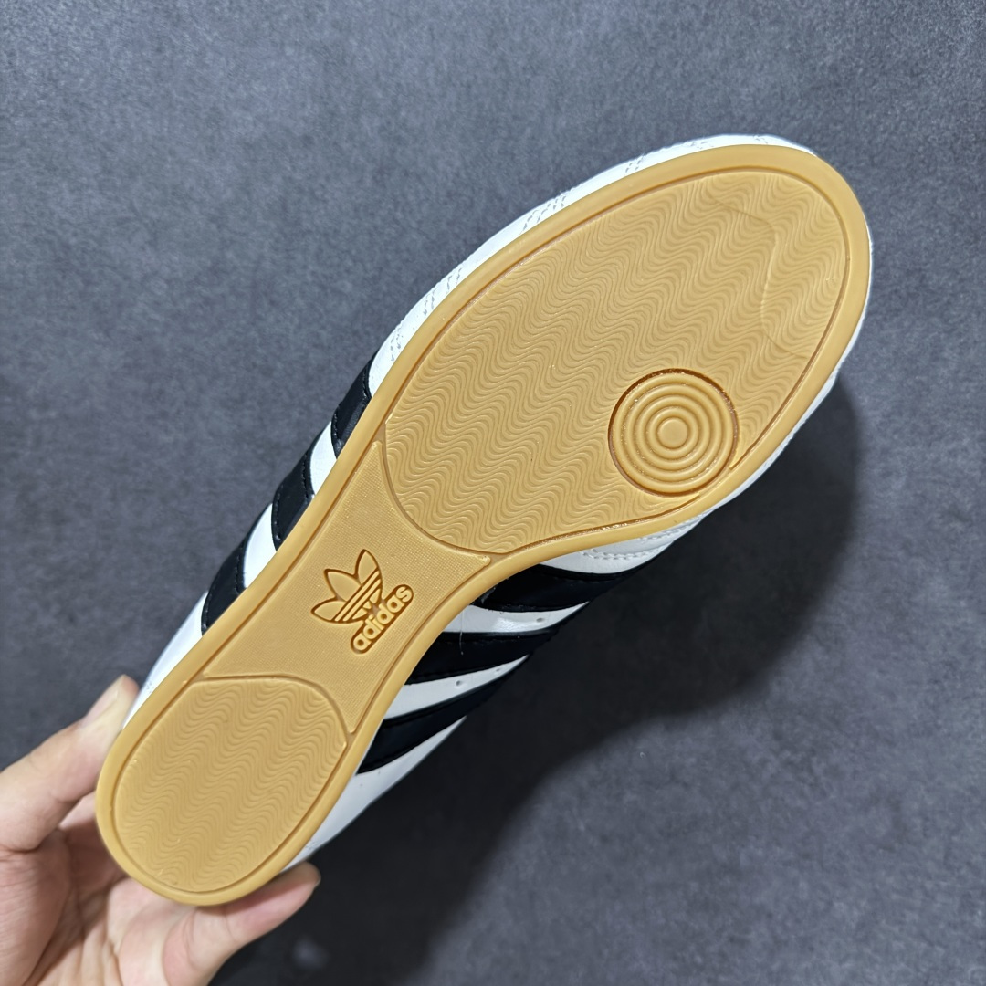 阿迪达斯 ADIDAS ORIGINALS TAEKWONDO 时尚百搭 防滑 低帮 训练鞋 男女款 银黑色德训鞋 潮运