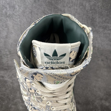 Adidas JS Forum MONEY LO 三叶草高帮 经典魔术贴复古板鞋 男女潮流头层皮休闲鞋 原盒原标 原楦原 Adidas JS Forum MONEY LO 三叶草高帮 经典魔术贴复古板鞋 男女潮流头层皮休闲鞋 原盒原标 原楦原